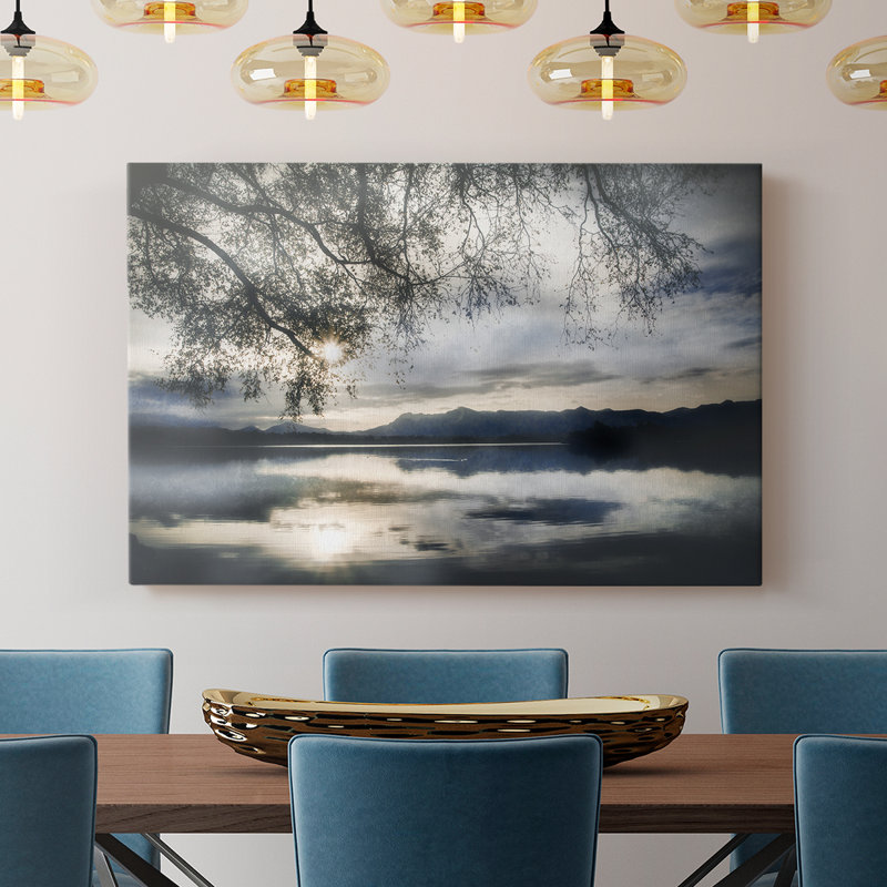 Lac Staffelsee - Cavas enveloppés de galerie, H 18 po x l 27 po