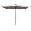 Parasol lumineux à énergie solaire à DEL-582212489