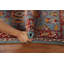 Tapis bleu Oushak 3 x 5
