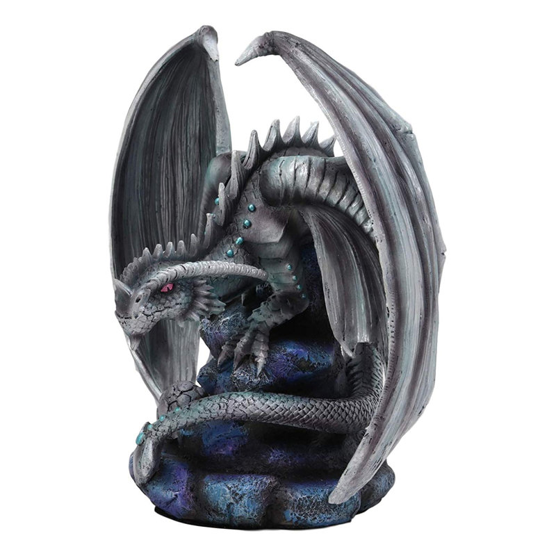 Figurine de hachure pour oeuf de protection dragon silverback rock Sebergham