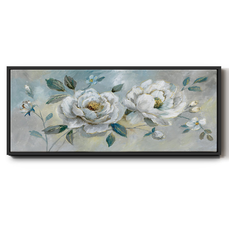 Darling Duo- Framed Canvas, 20" H x 50" W
