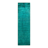 Overyed One-of-a-Kind Runner 2'9" X 9'10" Hand Knotted Area Rug