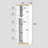 Antron 67'' Kitchen Pantry