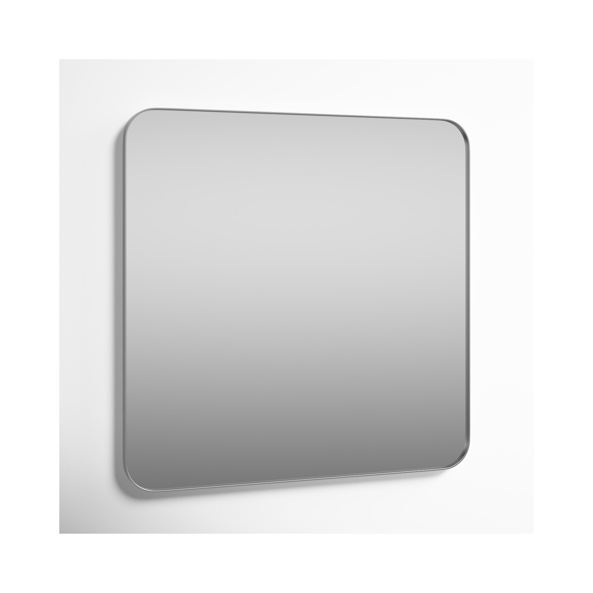 Eaton Metal Mirror, Silver