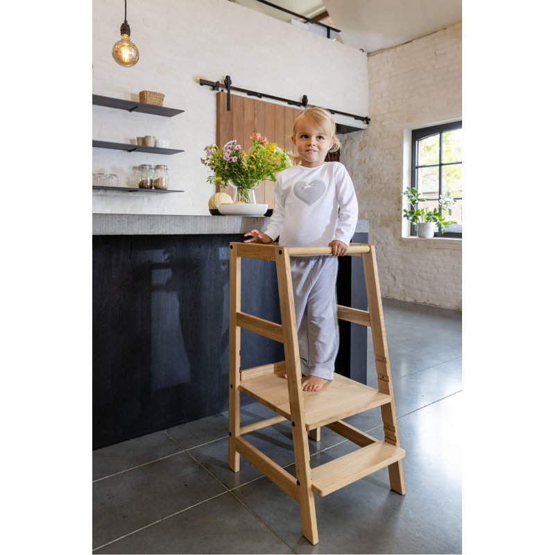 Step Stool, Beige