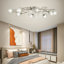 Semi Flush Mount 8 Light