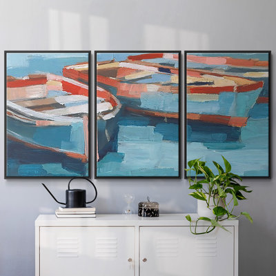 Primaire II, impression sur toile encadrée 3 pièces