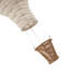 49cm H Fabric Novelty Pendant Shade ( No Direct Attachment Method ) in Beige