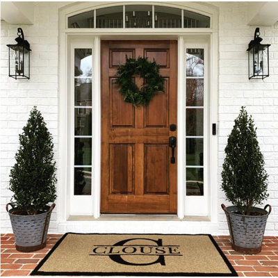 Boalt Personalizable Non-Slip Doormat