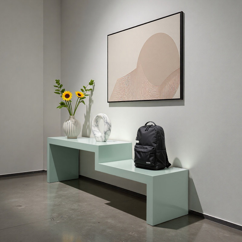 Table de présentation de vêtements, H 29,53 po x l 59,06 po x P 23,62 po