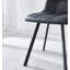 Boulat 19'' H Faux Leather Upholstered Metal Side Chair-331958606