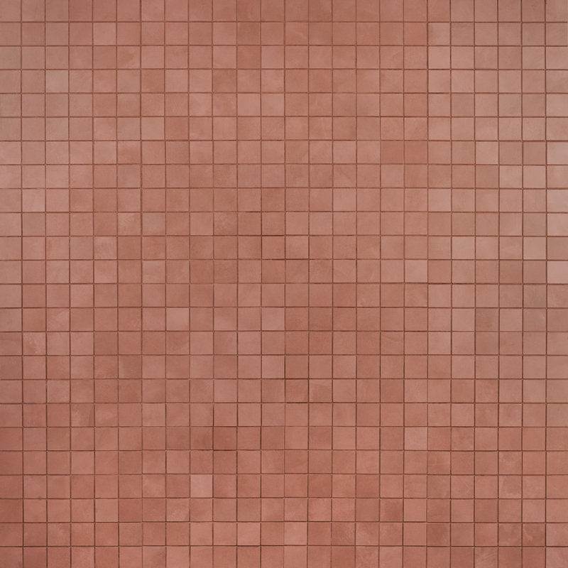 Ryx 11.81 in. x 11.81 in. Matte Porcelain Floor and Wall Mosaic Tile (0.96 Sq. Ft. / Each), Red