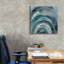  «Freshwater Tide 9» par Chariklia Zarris, art mural sur toile, 26 po x 26 po