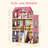 Wooden Dollhouse For Kids With Furniture Accessories For Birthday And Christmas