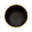 Pot à fleurs en métal Marsha Mid Century Modern-205943097