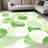 1PC Watercolor Green Polka Dot area rugs for Living Room, Soft and Comfortable, Suitable for all seasons, easy-to-maintain, machine washable Indoor floor mat, Under Table Farmhouse suitable for dining room, bedroom, kitchen, entryway, balcony,-129131615