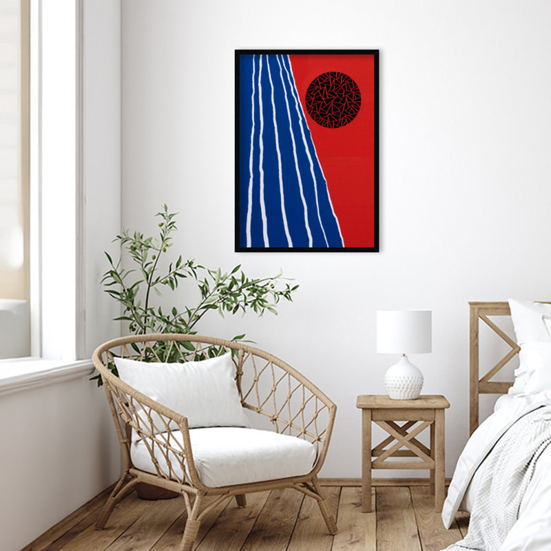 Orbis Factor by Alex Dunn, 33" H x 24" W x 1" D, Black