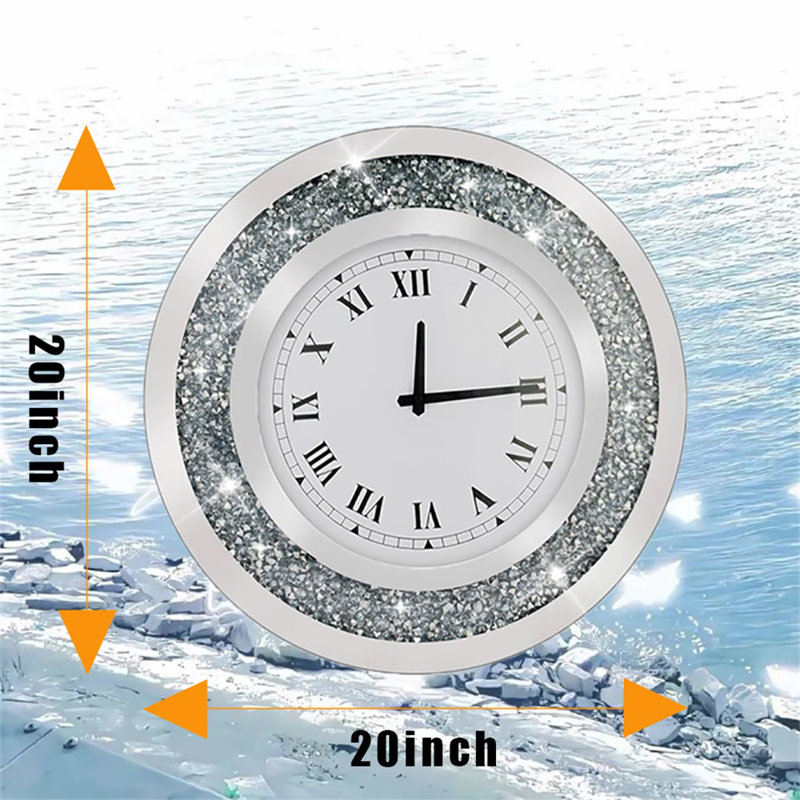 Diamond Wall Clock, Medium