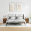 Bedside Cabinet With 2 Pcs 39 X 34.5 X 50 Cm-1400603455