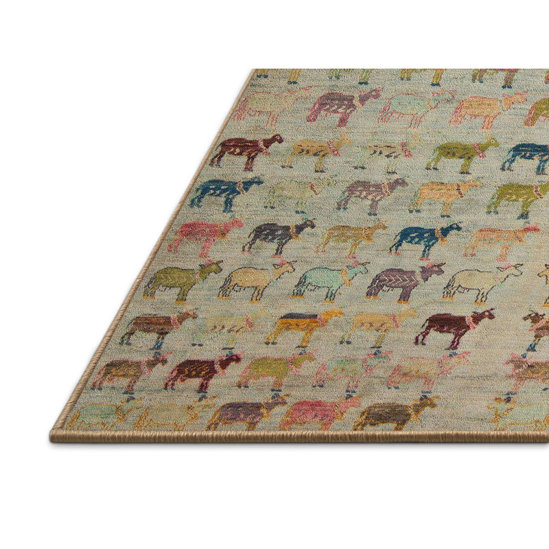 Tapis abstrait moderne 5407, Rectangle 6 pi x 9 pi
