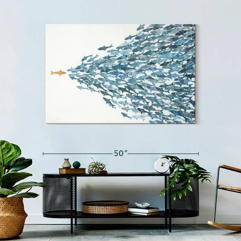 Brampt A New Direction, 32" H x 48" W