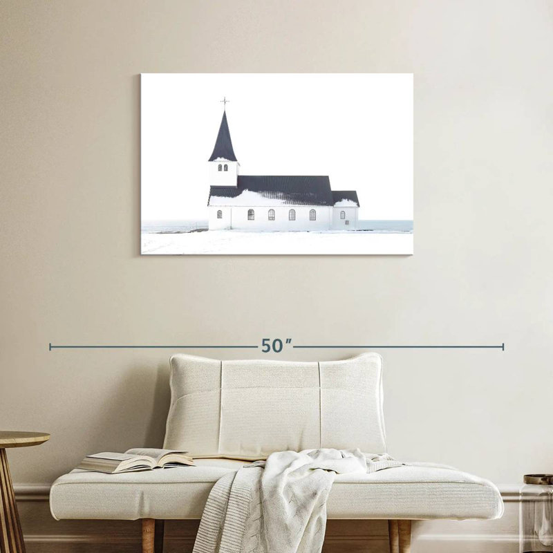 White Winter Church