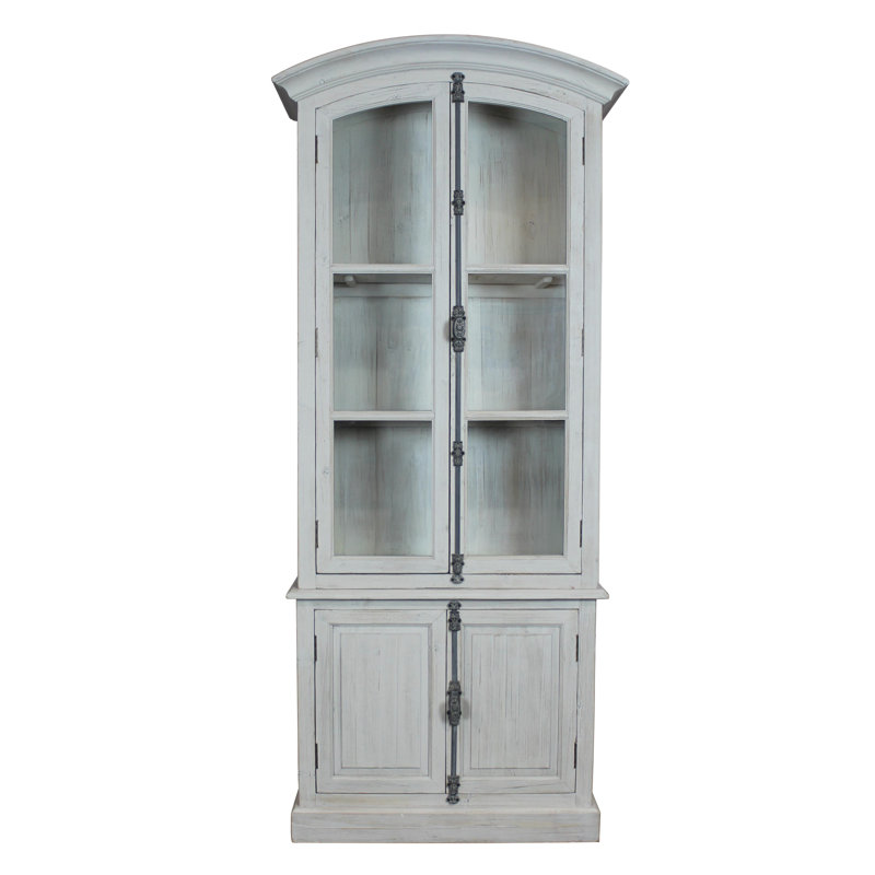 Vaisselier Damari, Gris clair / blanc