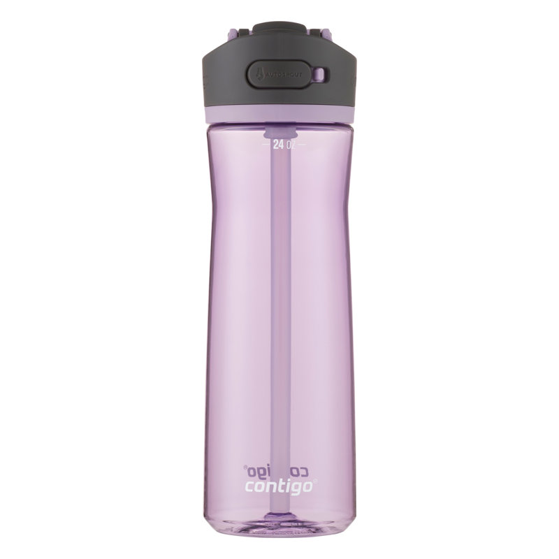 Bouteille d'eau en plastique Tritan, Lavande, 24 oz