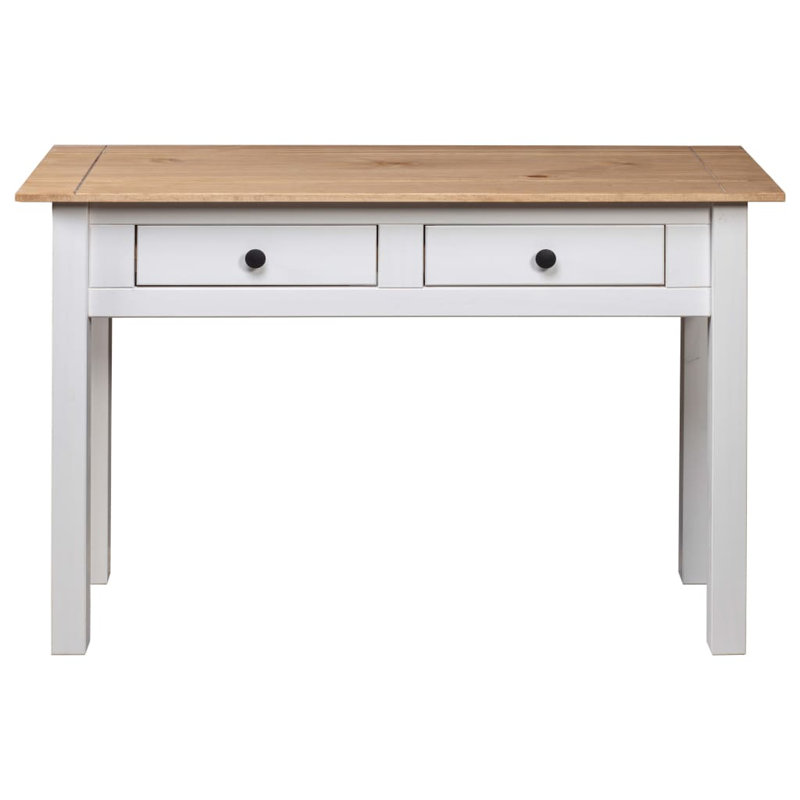 Kessel 110cm Solid Wood Console Table, White