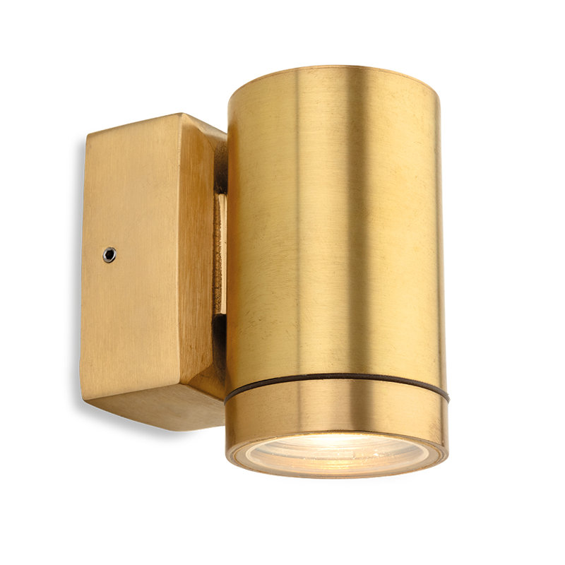 Brass 102cm H Outdoor Armed Sconce