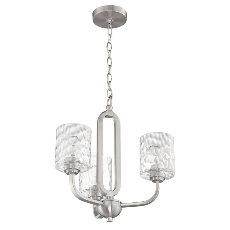 Mafaz 3 - Light Classic / Traditional Chandelier, Nickel