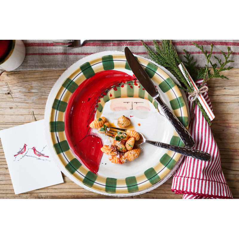 Old St. Nick Handmade Earthenware Dinnerware Set