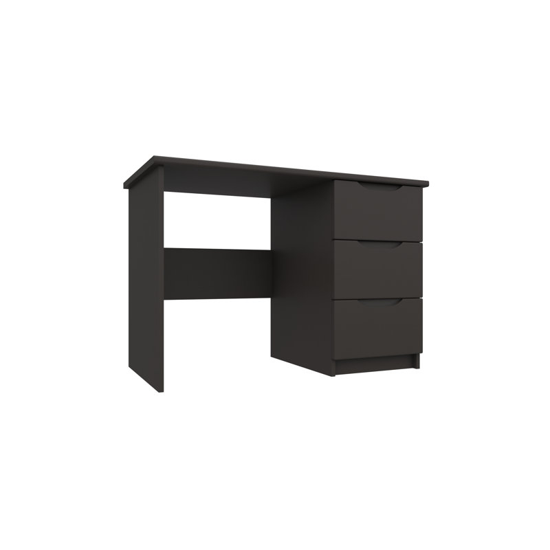 Alianys Writing Desk, Graphite Gloss