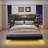 Innovative Queen Bed Frame with Multiple Functionalities for Enhanced Comfort