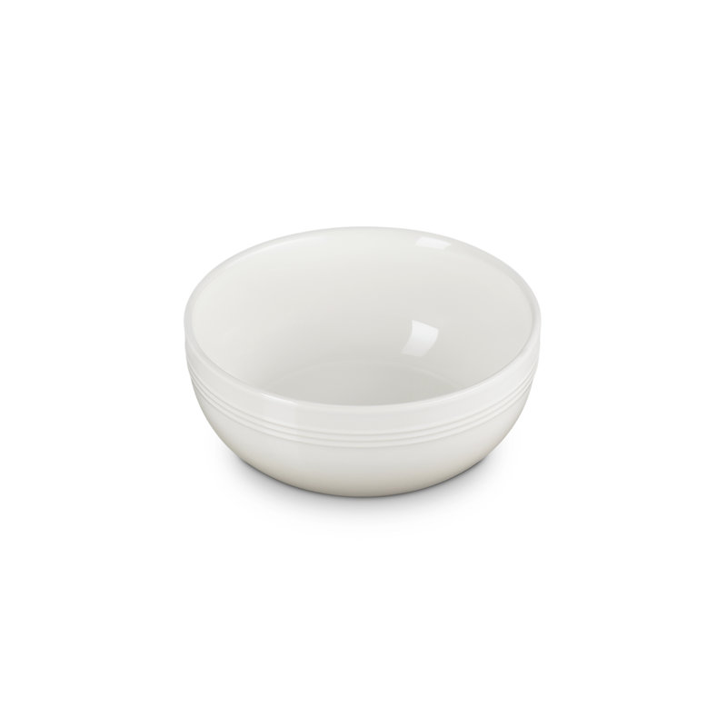 Le Creuset Coupe Cereal Bowl, 16cm, Meringue