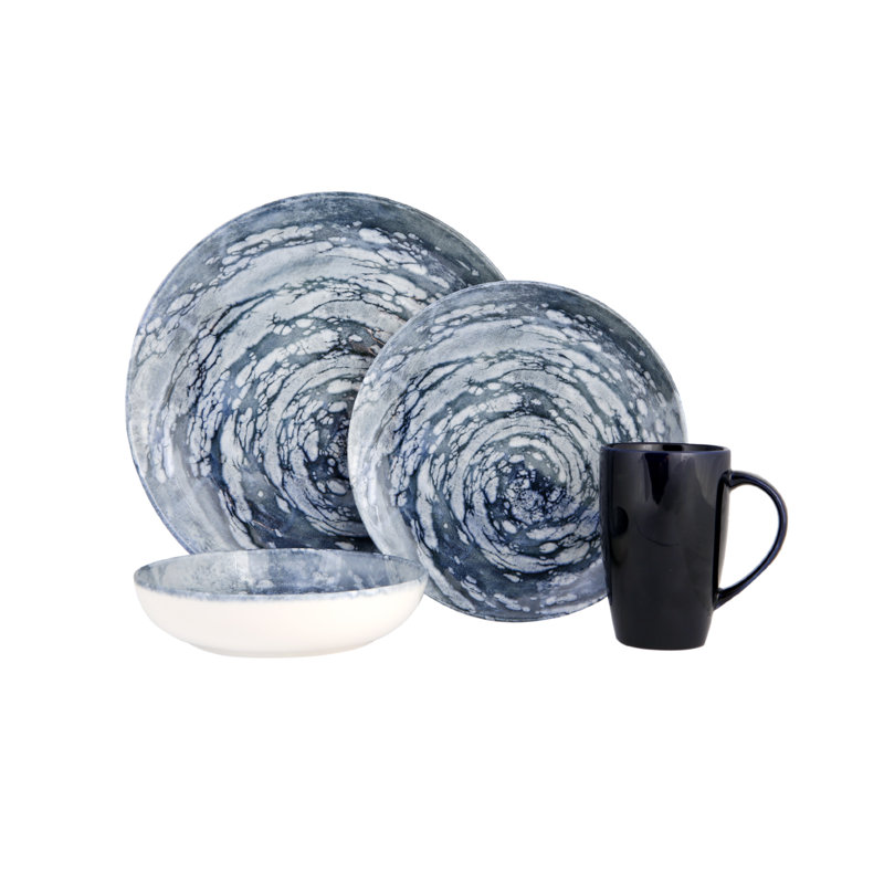 Vortex 4 Piece Place Setting w/ Mug