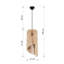 Drews 1 - Light Wood Pendant-1229641444