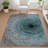 Machine Washable Indoor/Outdoor Chantille ACN2524 Geometric Rug-664635127-664635129