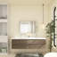Meuble-lavabo sur pied simple avec surface solide-930536776