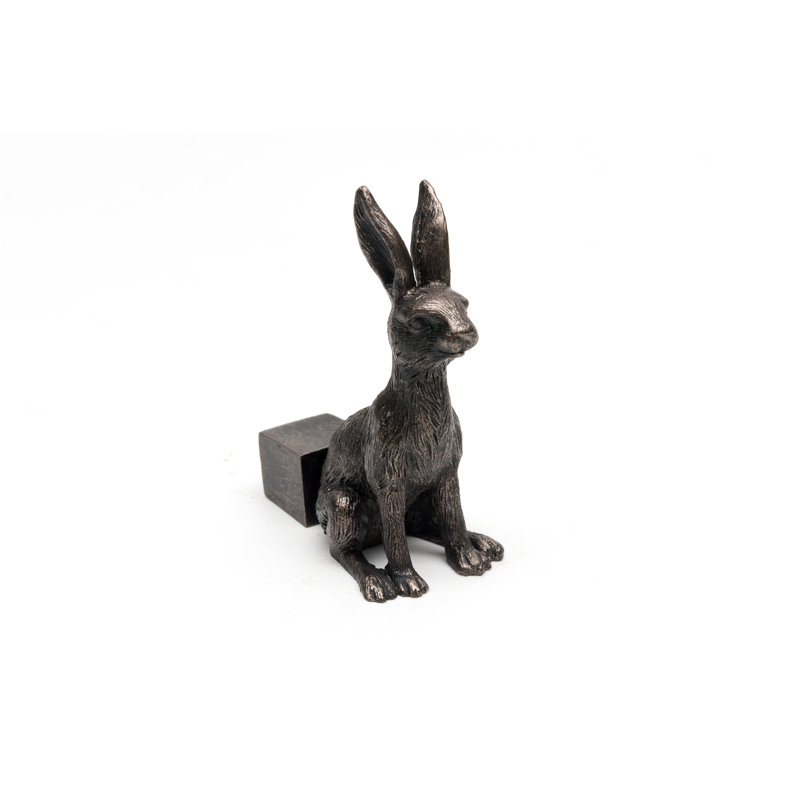 Petit pied de jardinière en bronze