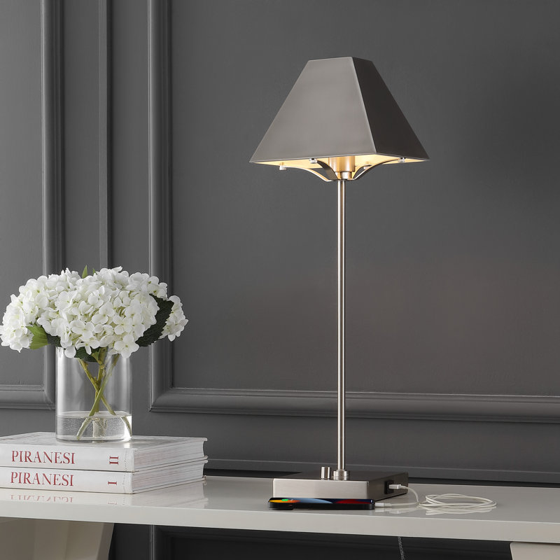 Lampe de table USB en métal Arkim