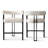 Tabouret de comptoir 2 pièces 24 po 2 pièces Snotra