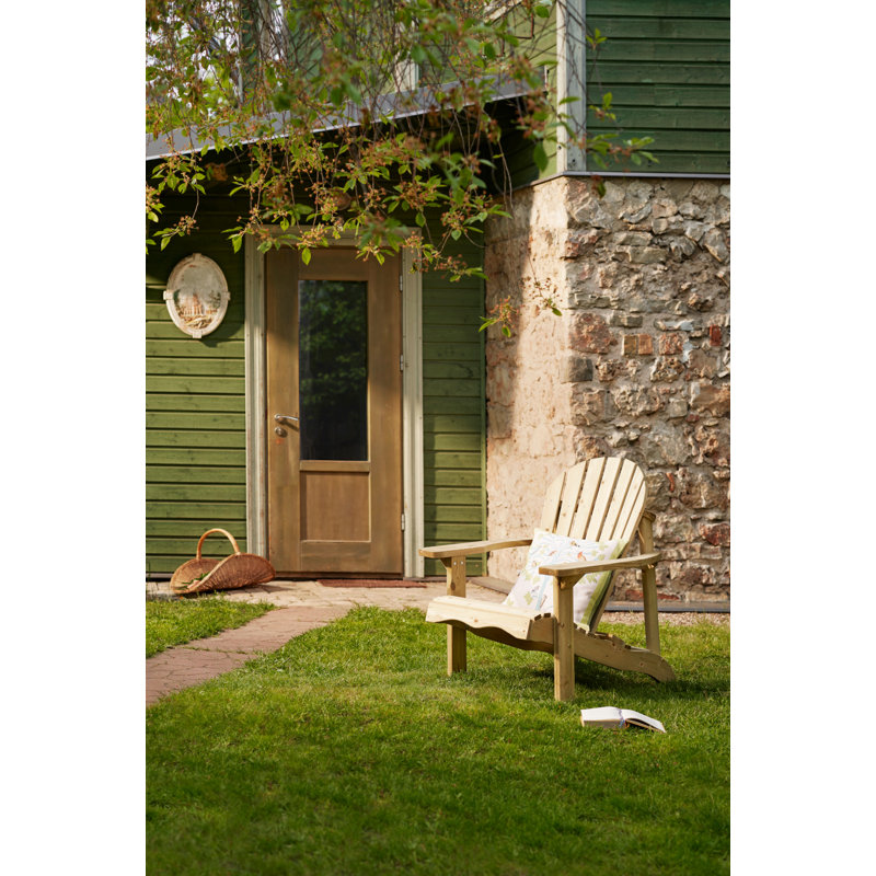 Outdoor Adirondack Chair, Green