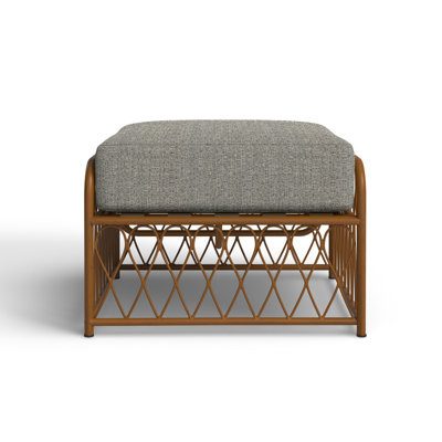 Cane Outdoor Ottoman