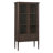 Aleric Modern Fluted Glass Bookshelf Cabinet-1623066701
