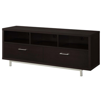 Cappuccino 60-inch Drawer Storage TV Stand