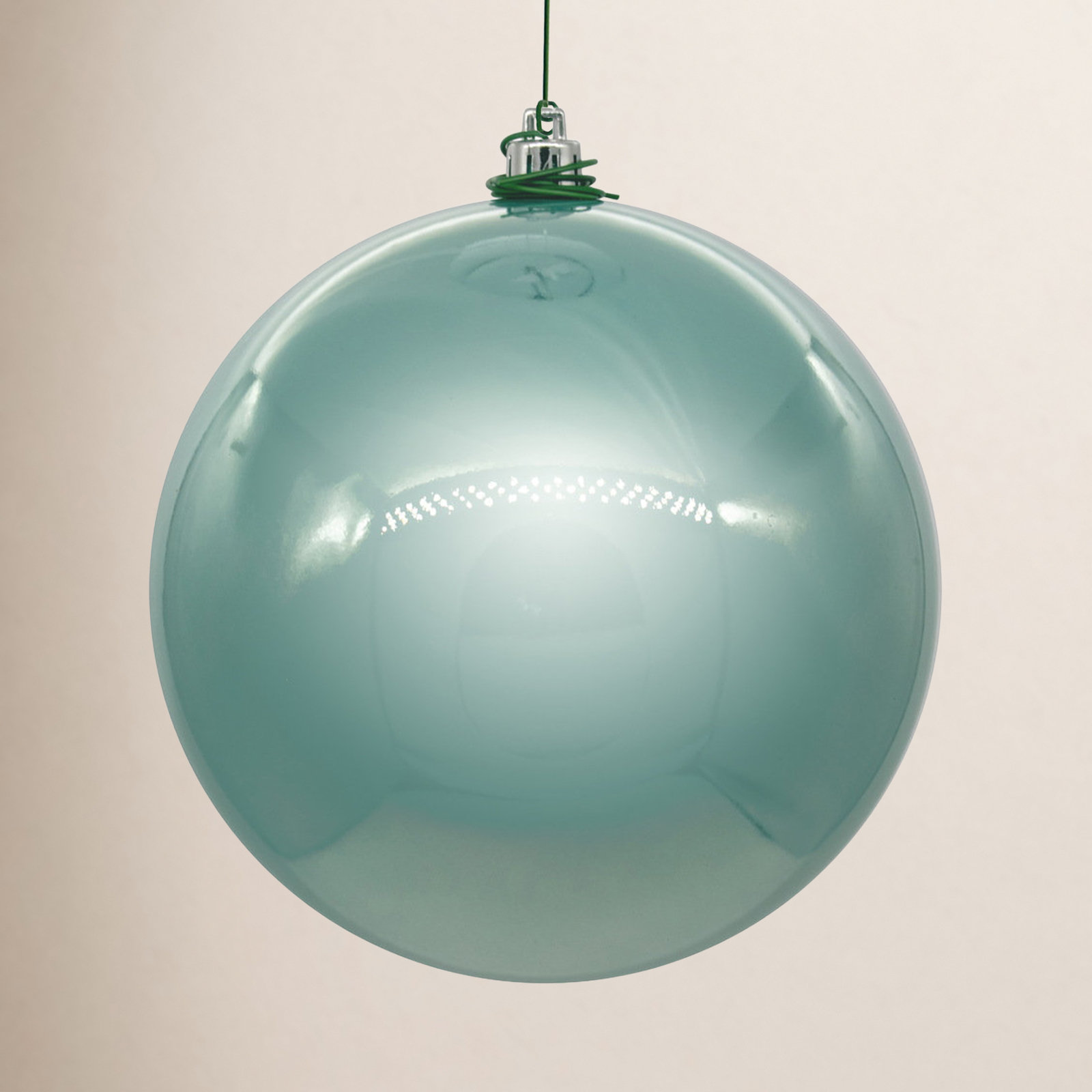 3" Bauble, Frosty Mint