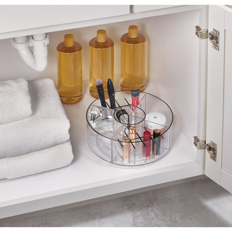 iDesign’s Onyx Collection Cosmetic Carousel, Clear