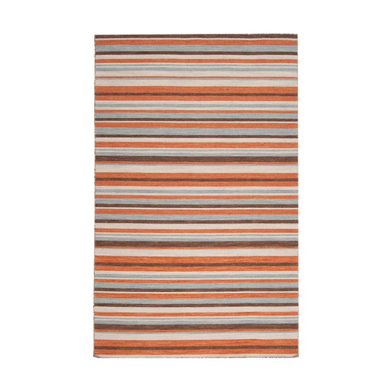 Tapis gris / orange Calvin, 2 pi x 3 pi