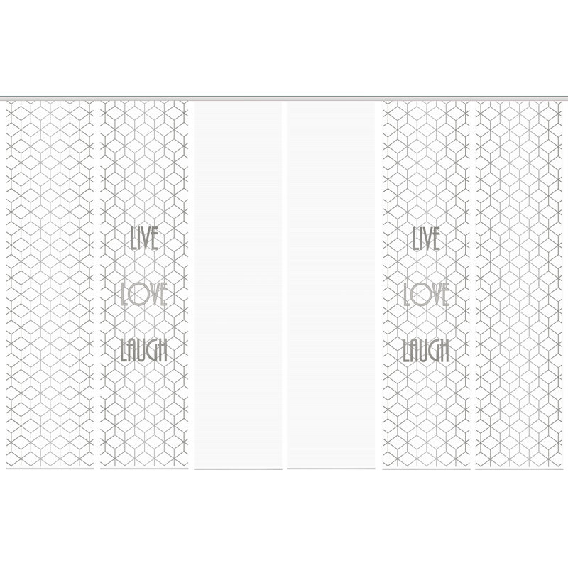 Huxley Semi Sheer Curtain Panel Pair
